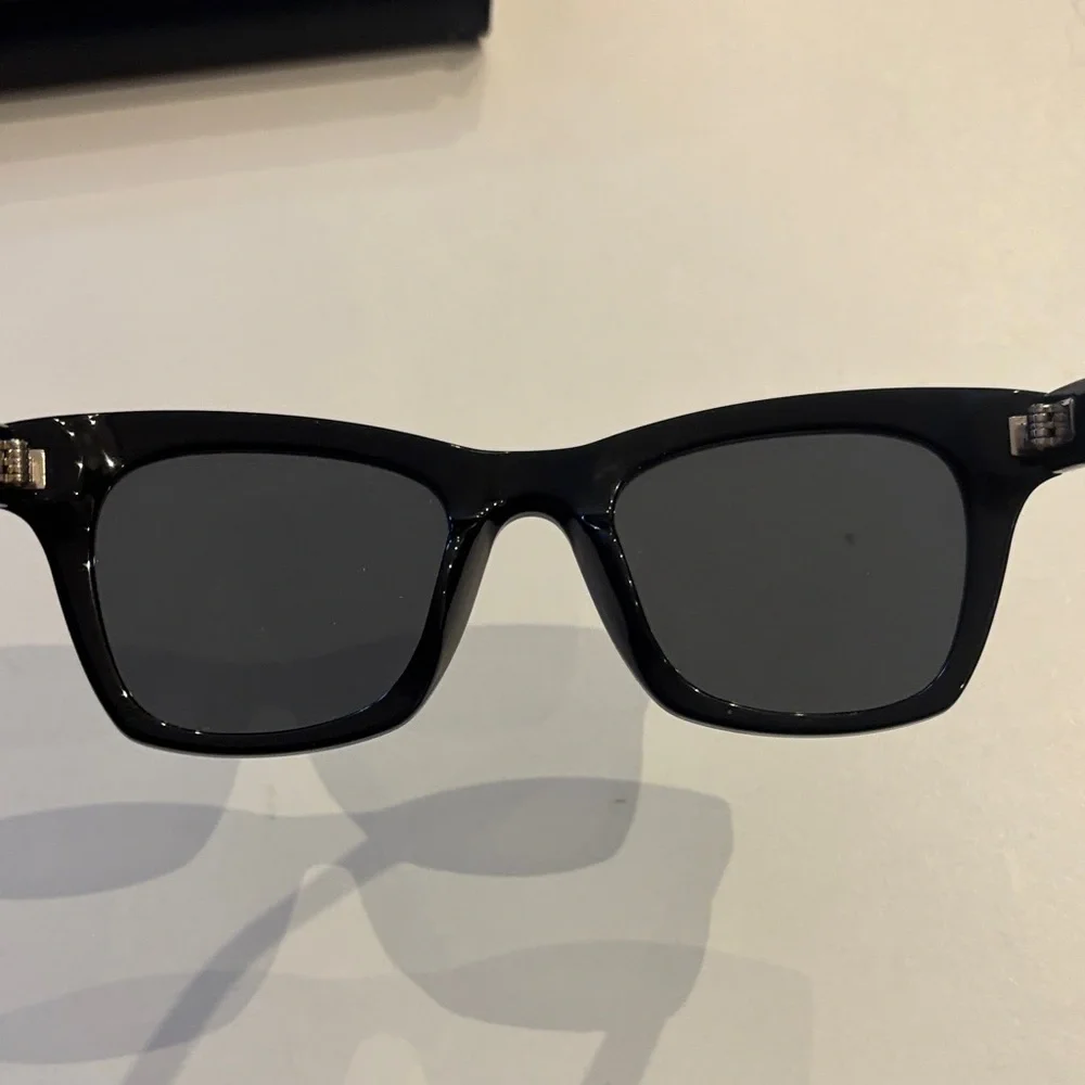 Warby Parker Classic Black Harris Sunglasses with Case